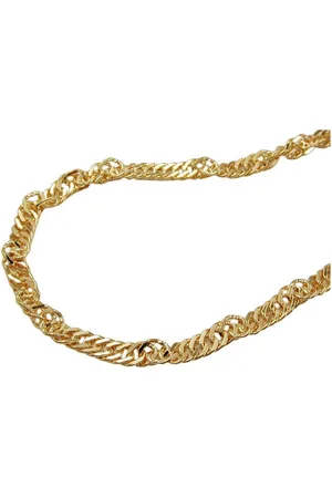 GALLAY Collier Kette 1,8mm Singapurkette 9Kt GOLD 45cm - Verkäufer: joyesboutique