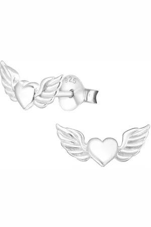 ALEXANDER YORK Paar Ohrstecker HERZ und FLÜGEL, 2-tlg., 925 Sterling Silber - Verkäufer: