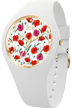 Ice-Watch Quarzuhr - ICE flower White poppy, - ICE flower White poppy - Verkäufer: Juwelier Bektas e.K.