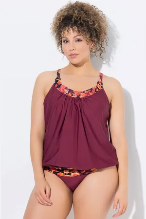Ulla Popken Bügel-BH Tankini Musterdetails Softcups Träger verstellbar - Verkäufer: Popken Fashion Group