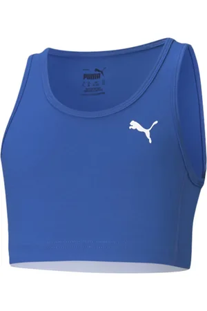 PUMA Tanktop Mädchen Laufshirt Cross the Line Crop G Y 2.0 519674 - Verkäufer: CORTEXPOWER
