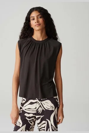 Opus Shirttop IRAFFI Regular mit femininer Kräuselung - Verkäufer: GmbH | someday GmbH