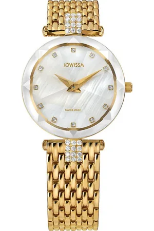 JOWISSA Quarzuhr J5.633.M Facet Strass Damenuhr 29mm 5ATM J5.633.M Facet Strass Damenuhr 29mm 5ATM - Verkäufer: Timeshop24