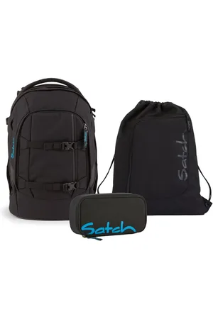 Satch Schulranzen PACK Black Bounce Schulranzen-Set 3-teilig (3-teilig), Laptop-Fach, Your-Size-System, höhenverstellbar - Verkäufer: DSBO