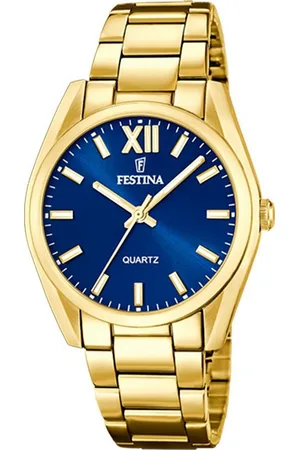 Festina Quarzuhr Damenuhr Edelstahl PVD gelbgold - Modell: 20640_5 - Verkäufer: Uhren4you