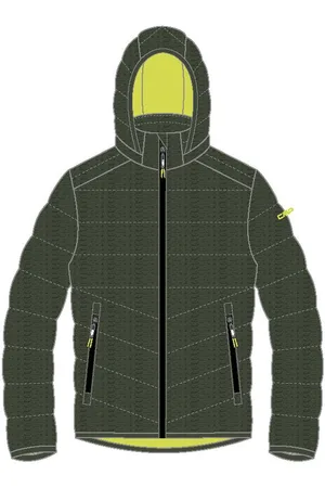 CMP Winterjacke Herren Winterjacke Man Jacket Snaps Hood 33K1597M - Verkäufer: CORTEXPOWER