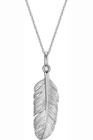 Glanzstücke Silberkette Feder silber, aus Sterling Silber - Verkäufer: Juvalia