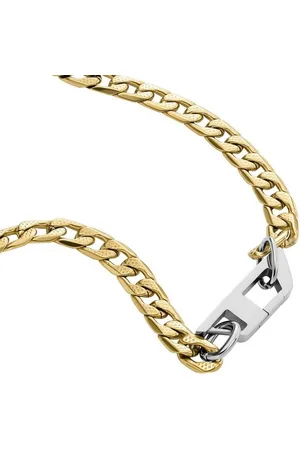 Diesel Kette mit Anhänger Schmuck Edelstahl Halsschmuck Panzerkette STEEL