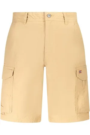 Napapijri 5-Pocket-Hose Bequeme Herren Bermuda Shorts mit Cargotaschen und Stickerei - Verkäufer: Redeve