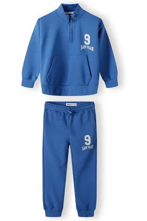 Minoti Jogginganzug Trainingsanzug mit Stehkragen-Sweatshirt (12m-8y) - Verkäufer:
