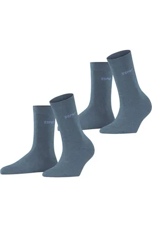 ESPRIT Freizeitsocken Damen Socken Uni SO 2P 18531 - Verkäufer: CORTEXPOWER