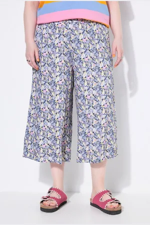 STUDIO UNTOLD Culotte Culotte Wide Legs Alloverprint Elastikbund - Verkäufer: Popken Fashion Group