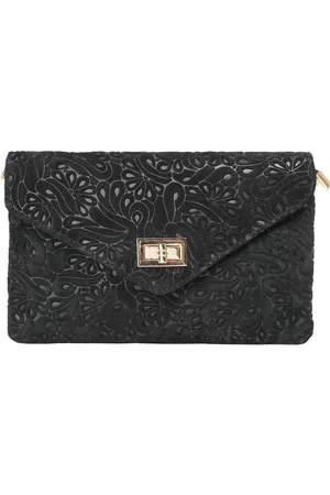 Samantha Look Abendtasche, echt Leder, Made in Italy