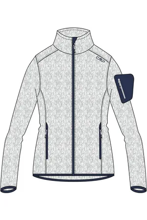 CMP Fleecejacke Damen Jacke Knitted Melange Fleece Jacket 3H14746 - Verkäufer: CORTEXPOWER