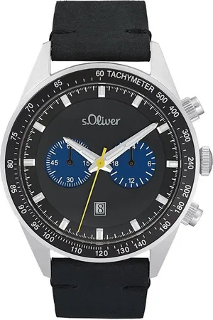 QS by s.Oliver Quarzuhr Herrenuhr Chronograph Leuchtzeiger - Modell: 2033495 - Verkäufer: Uhren4you