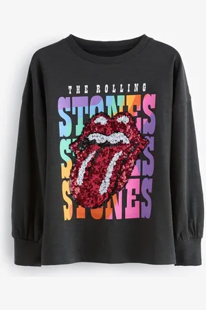 Next Langarmshirt Langarmshirt mit Pailletten, Rolling Stones (1-tlg) - Verkäufer: Germany GmbH