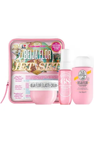 Sol de Janeiro Pflege-Geschenkset Beija Flor Jet Set Körperpflegeset 3-teilig, 3-tlg., Luxuriöses Pflegeset mit brasilianischem Jasmin- und Drachenfruchtduft - Verkäufer: eCommerce GmbH