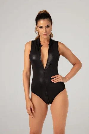 Christine le Duc Stringbody 2-facher Reißverschluss Body Xenna (1-tlg) - Verkäufer: AMORELIE