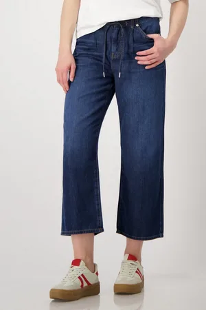 monari Culotte Hose Lyocell 64cm Mit Gürtelschlaufen