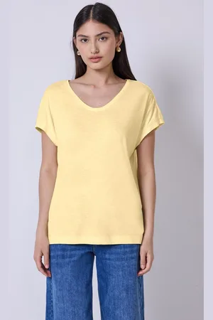 Street one T-Shirt mit V-Ausschnitt