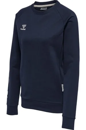 Hummel Fleecepullover Damen Pullover hmlMOVE Grid Cot. Sweatshirt 214789 - Verkäufer: CORTEXPOWER