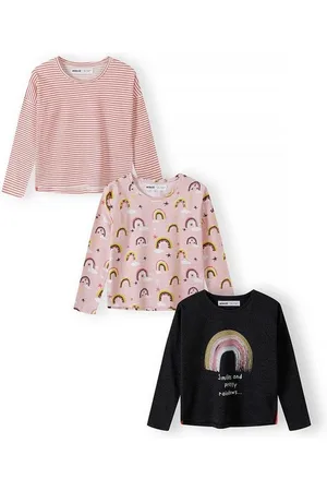 Minoti Langarmshirt 3er-Pack Langarm-T-Shirts (1y-8y) - Verkäufer: