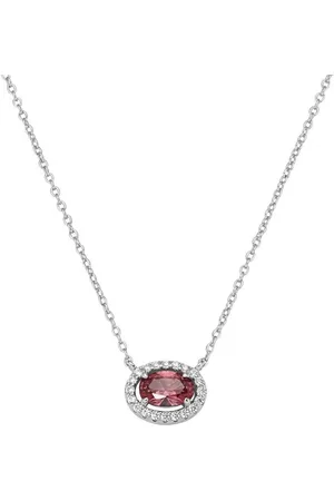 Giorgio Martello Collier Ziersteine, Zirkonia weiß, Silber 925