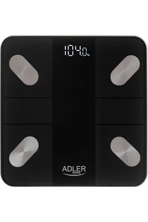 Adler Personenwaage AD 8186 Personenwaage Tuya Smart mit App Bluetooth schwarz - Verkäufer: home-elektro