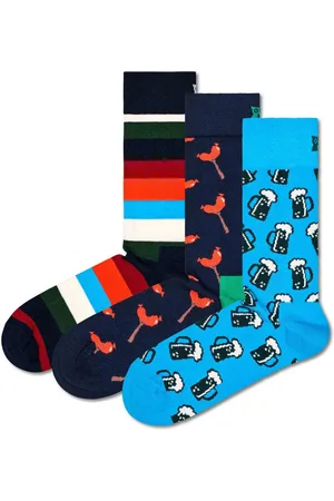 Happy Socks Kurzsocken Unisex Socken 3er Pack Baumwolle (Packung, 3er Pack) - Verkäufer: Yourfashionplace