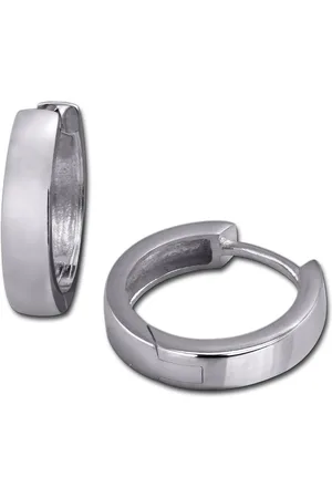 GoldDream Paar Creolen Damen Herren Ohrringe 11mm (Creole), Damen, Herren Creolen Gold, 333er Weißgold, - Verkäufer: Fit4Style Silberschmuck - IMPPAC