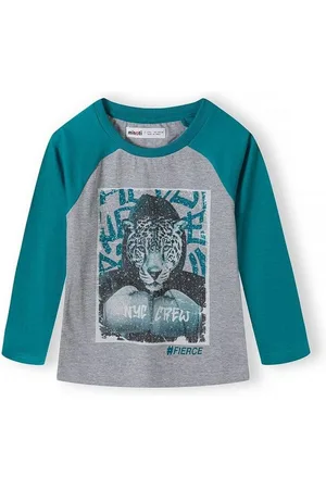 Minoti Langarmshirt Raglan-Langarmoberteil mit Print (3y-14y) - Verkäufer:
