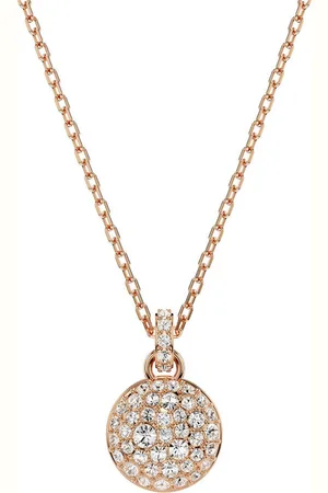 Swarovski Kette mit Anhänger Sublima Round, 5683446, 5683450, mit ® Kristall
