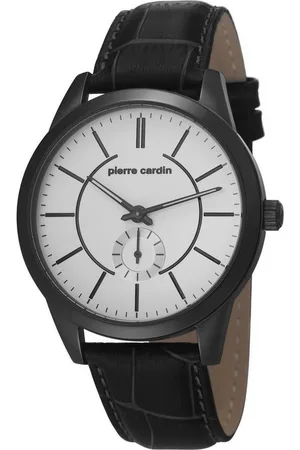Pierre Cardin Quarzuhr Edelstahl Lederband Troca - PC106571F05, kleine Sekunde bei 6 Uhr - Verkäufer: Gigandet