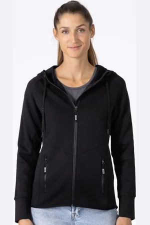 DEPROC-Active Funktions-Kapuzensweatjacke VELORIA CS Women Sportjacke, Zip-Hoodie mit Kapuze mit Tunnelzug - Verkäufer: Campingstore24