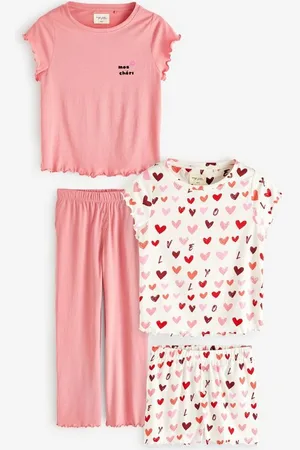 Next Pyjama Kurzärmliger Pyjama aus Baumwolle, 2er-Pack (4 tlg) - Verkäufer: Germany GmbH