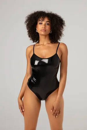 Christine le Duc Stringbody Bodysuit Glossy Love - Schwarz (1-tlg) - Verkäufer: AMORELIE