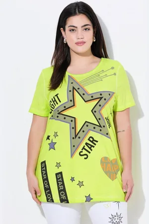 Angel of Style T-Shirt T-Shirt Regular Fit Stern-Druck - Verkäufer: Popken Fashion Group