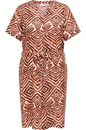 ONLY Sommerkleid CARSHILLA 2/4 KNEE DRESS VIS AOP BS