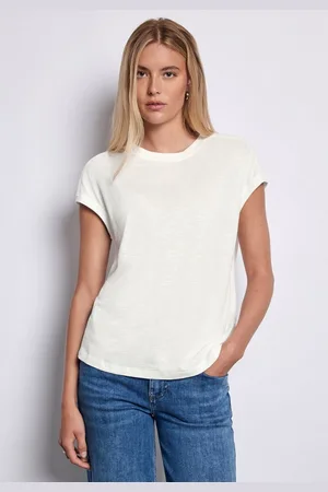 Street one T-Shirt mit Rundhalsausschnitt