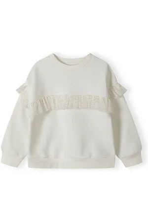 Minoti Sweatshirt Sweatshirt mit Tüllrüschen (2y-14y) - Verkäufer: