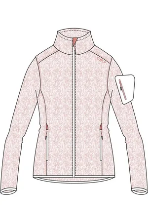 CMP Fleecejacke Damen Jacke Knitted Melange Fleece Jacket 3H14746 - Verkäufer: CORTEXPOWER