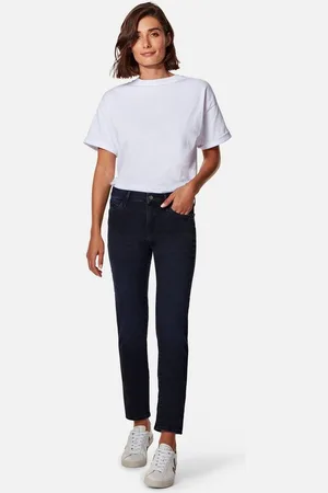Mavi Skinny-fit-Jeans // Label-Detail Modell "Sophie" Schmale Jeans