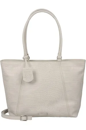 Burkely Schultertasche Wide Tote 15,6" (Set, 2-tlg), aus echtem Leder - Verkäufer: modeherz