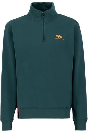 Alpha Industries Sweater Men - Sweatshirts Half Zip Sweater SL
