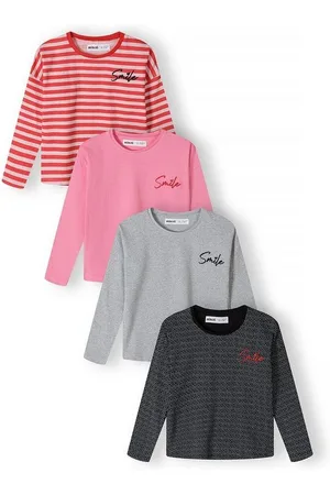 Minoti Langarmshirt 4er-Pack Langarm-T-Shirts (3y-14y) - Verkäufer: