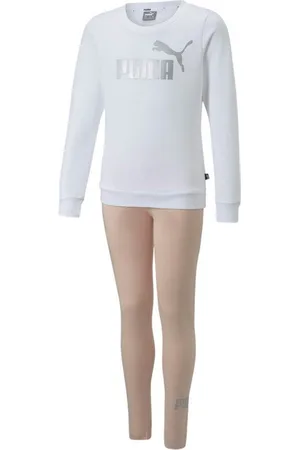 PUMA Trainingsanzug Mädchen Trainingsanzug Logo Crew FL & Leggings Set G 671041 - Verkäufer: CORTEXPOWER