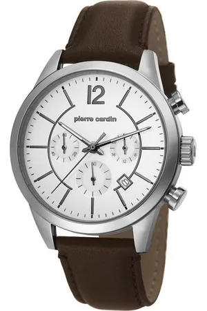 Pierre Cardin Quarzuhr Troca Chrono Edelstahl Lederband - PC106591F02 - Verkäufer: Gigandet