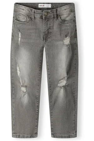 Minoti Straight-Jeans Hosen mit Waschungseffekt (2y-14y) - Verkäufer: