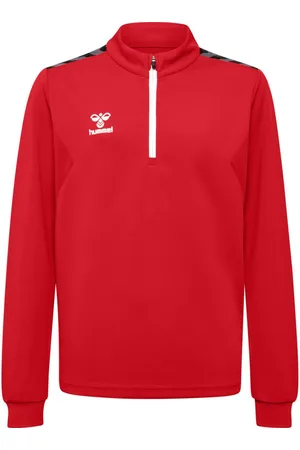 Hummel Fleecepullover Kinder Trainingstop hmlAuthentic Half Zip Poly Sweat 219974 - Verkäufer: CORTEXPOWER