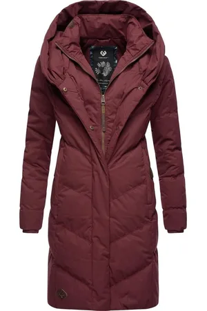 Ragwear Steppmantel Natalka stylischer, gesteppter Winterparka mit gefütterter Kapuze